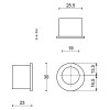Dedal Puerta Corredera Basics LB29 Blanco Mate