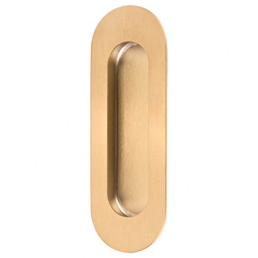 Tirador Embutir Oval Basics LB41 PVD Oro Mate