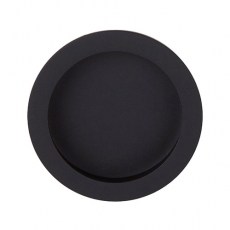 Tirador Puerta Corredera Redondo Basics LB57 Negro Mate