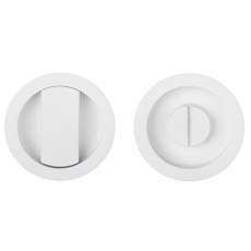 Tirador Puerta Corredera Condena Basics LB57S Blanco Mate