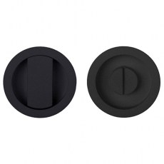 Tirador Puerta Corredera Condena Basics LB57S Negro Mate