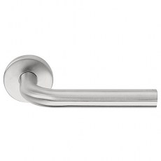 Juego Manivelas con Roseta Basics LB3-19 Inox Mate