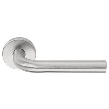 Juego Manivelas con Roseta Basics LB3-19 Inox Mate