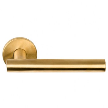 Juego Manivelas con Roseta Basics LB7-19 PVD Oro Mate