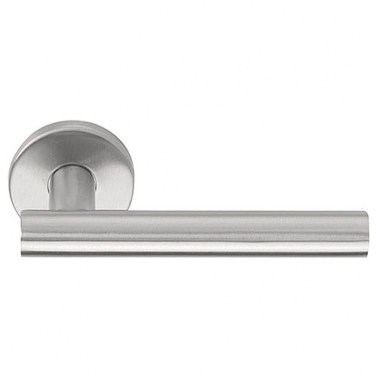 Manivelas con roseta - Juego Manivelas con Roseta Basics LB7-19 Inox Mate
