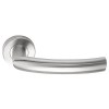 Juego Manivelas con Roseta Basics LB14 Inox Mate