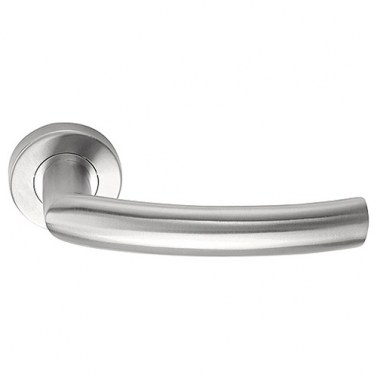 Juego Manivelas con Roseta Basics LB14 Inox Mate
