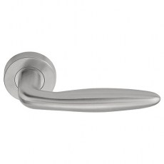 Juego Manivelas con Roseta Basics LB18H Inox Mate
