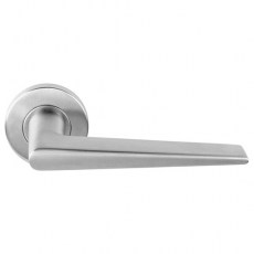 Juego Manivelas con Roseta Basics LB21H Inox Mate