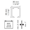 Perfil Aluminio LITE 100 Techo 3 Metros