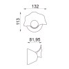 Perchas - Percha Loto Cromo Brillo