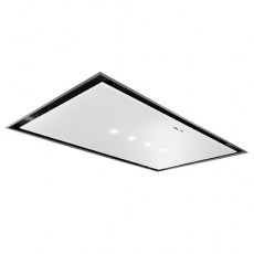 Campanas extractoras - SIEMENS Campana Techo LR97CBS20 90cm Cristal Blanco