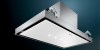 Campanas extractoras - SIEMENS Campana Techo LR97CBS20 90cm Cristal Blanco