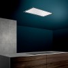 Campanas extractoras - SIEMENS Campana Techo LR97CBS20 90cm Cristal Blanco