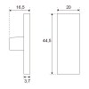 Tiradores mueble - Tirador Rectangular M04A Negro Mate