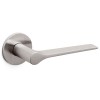 Juego Manivelas con Roseta Lama L Inox Satinado