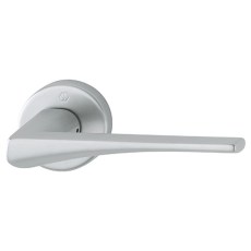 Juego Manivelas con Roseta Canberra M1638/42K Níquel Satinado