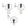 Consumibles para herramientas - Brad M/18 mm Cabeza Reducida Caja 14.000
