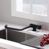 IBERGRIF Grifo Cocina Caño Alto M22106B Abatible Negro Mate
