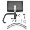 IBERGRIF Grifo Cocina Caño Alto M22106B Abatible Negro Mate