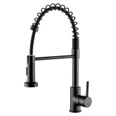 IBERGRIF Grifo Cocina Extraíble M22143B Negro Mate