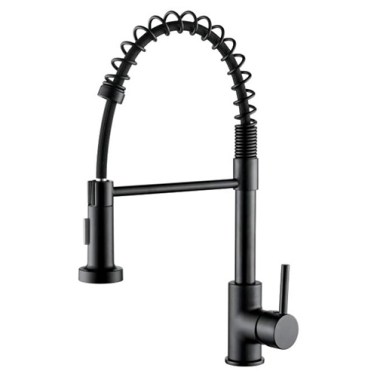 IBERGRIF Grifo Cocina Extraíble M22143B Negro Mate