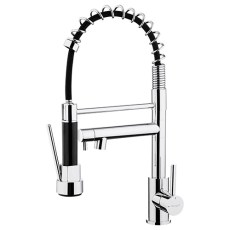 IBERGRIF Grifo de Cocina Profesional Caño Alto M22144 Cromo Brillo