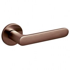 Juego Manivelas con Roseta Icona Bronce Satinado