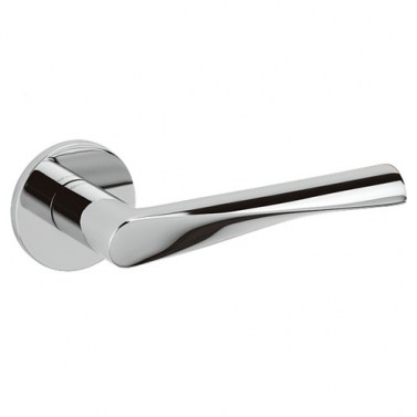 Juego Manivelas con Roseta Dynamic Cromo Brillo