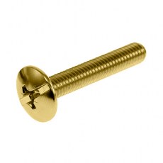 Tornillo Unión Tubo 6x30 mm Latonado