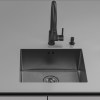 IBERGRIF Fregadero M85043B 50X43 cm Grafito