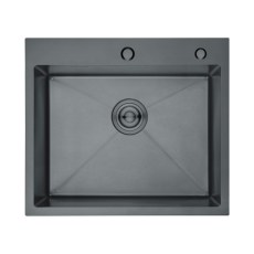 IBERGRIF Fregadero M85545B 50x45 cm Grafito