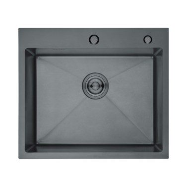 IBERGRIF Fregadero M85545B 50x45 cm Grafito