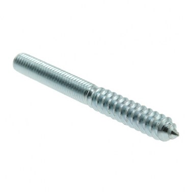Tornillos y Tacos - Tornillo Espárrago Doble Rosca M8x80 mm Zincado