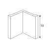Chapa H/10 mm Caja 3.000