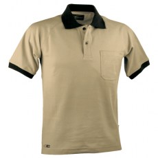 Polo Manga Corta Martinique Beige Talla M
