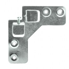 Herraje para mueble - Colgador Escuadra Doble MC-4 Zincado