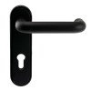 Vías de escape - Juego Manivelas Cortafuego Monobloc ME0L972 Negro