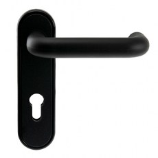 Vías de escape - Juego Manivelas Cortafuego Monobloc ME0L972 Negro