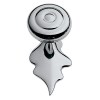 Perchas - Percha Medusa Rigato Cromo Brillo