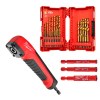 Taladros y atornilladores - Kit MILWAUKEE Taladro Percutor M18 BLPD2-502X + 6 Accesorios