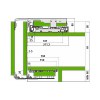 Murano Inline Coplanar SYSKOR 2 Puertas 2600 mm