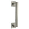 Manillones con roseta - Manillón con Roseta Cuadrada Quiron 250 mm Inox