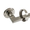 Manillones con roseta - Manillón con Roseta Rental Aluminio Níquel Satinado