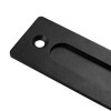 Manillones, pomos y llamadores de forja - Set Manillón y Placa Rustik Negro