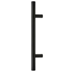Manillón Axis Ø30 600 mm Ejes 400 mm Negro Mate