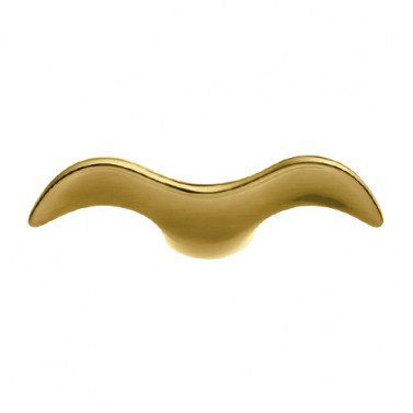 Perchas - Percha Moby Latón Satinado