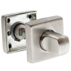 Condena Descondena con Roseta Cuadrada 35 mm Inox Mate