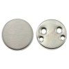 Bocallaves - Escudo Redondo Ciego I005 52 mm Inox