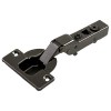Bisagra BYP Acodada Ø40 mm 95º Ejes 52 mm con Pistón Antracita